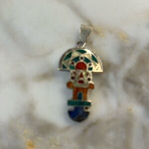Mexcan silver pendant